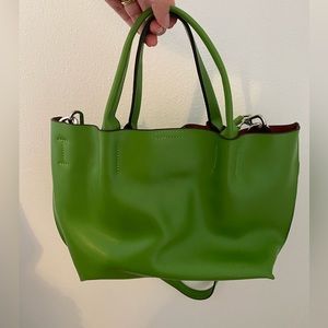 Green Leather Purse